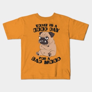 Today is good day for a bad mood Kids T-Shirt